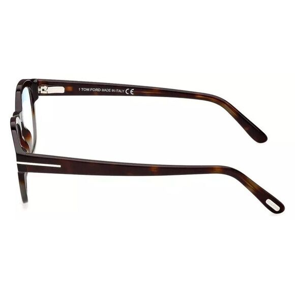 New Authentic Tom Ford FT5808-B-055-49 Square Eyeglasses - Picture 3 of 5